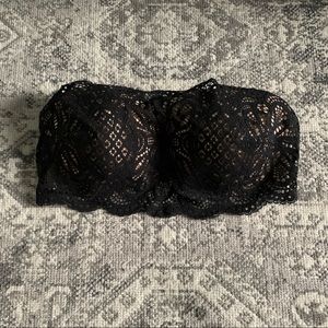 VS Strapless Lace Bra